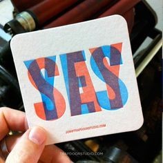 overprinted letterpress business cards - Google Search
