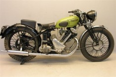 Panther Model 100 1932-1963 vintage british motorcycle