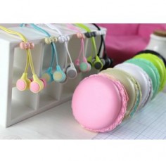 Pastel Macaron  Earbuds Kit for Most Phones and Tablets in Assorte – Cool Mobile Accessories
