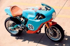 Paul Smart Ducati Sport Classic, in Gulf Oil Livery