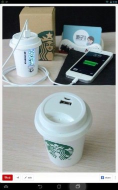phone cover technology starbucks coffee charger iphone charger Solar charger home accessory