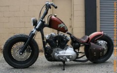 Photo of 1974 Harley Bobber Sportster by Nash Motorcycle Company.