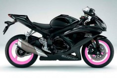 Pink And Black Motorcycle | ... this helps. also i dont really care for the pink wheels. just my .02