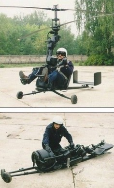 Portable helicopter