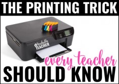 Printing trick with endless ink for treachers featured image