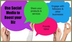 Provide value, share products and engage on social media