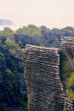 Punakaiki Rocks, Buller, South Island, New Zealand #travel