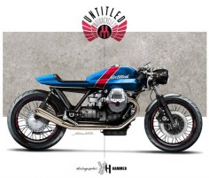 Racing Cafè: Cafè Racer Concepts - Moto Guzzi by Holographic Hammer
