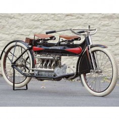 Rare 1912 Henderson Four - Classic American Motorcycles - Motorcycle Classics