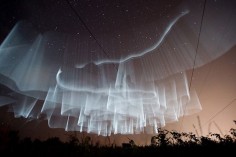 Rare White Curtain Auroras Seen Over Finland Behold stargazers, this is not an art installation. These are actually stunning white Northern Lights in Finland. The stunning Aurora Borealis resemble 