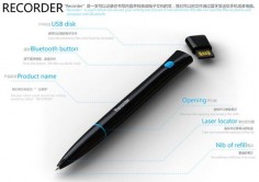 Recorder is this magic pen that converts your written notes into electronic files and then transfers it to your phone and computer via Bluetooth