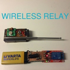 Remote controlled relay