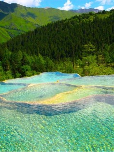 Rock Pools, Canadian Mountains
