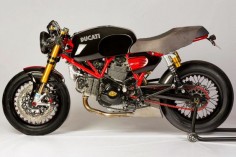 RocketGarage Cafe Racer: Ducati GT 1000 Project Rosso
