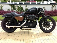 Rubbermount_EFI M cafe-bobber Iron 883 - The Sportster and Buell Motorcycle Forum