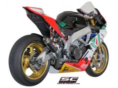 SC-Project Aprilia RSV4 APRC GP M2 Race Exhaust. You want performance, this is it. Official supplier of Pramac Ducati MotoGP Race Team.
