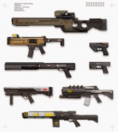 Sci-fi Weapon Concepts!