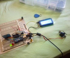 Security System and Access Control with Arduino and RFID