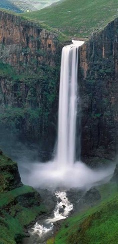 Semonthong Waterfall, Lesotho, Africa
