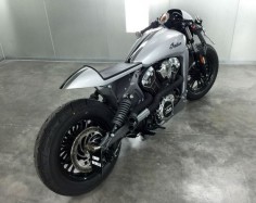 Silver Indian Scout - Rear Right