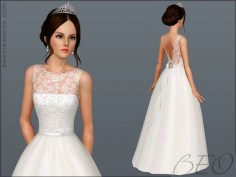 Sims 3 Finds - Bride 14 wedding dress at BEO Creations