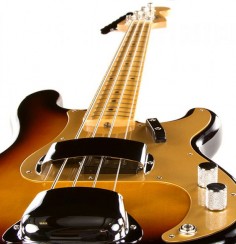 Since its introduction in 1951, the Fender Precision Bass guitar has been one of the most in-demand basses on the market. This iconic recreation is as close as it gets to the real thing in this price range. We encourage side-by-side comparisons. This bass makes you feel like you've stepped back into a different era. With stellar tone, a flawless setup and seamless playability, this American Vintage '58 P Bass keeps the tradition alive and well.
