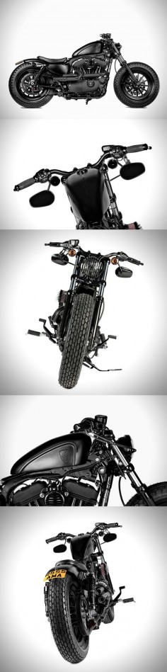 So fucking amazing --> HARLEY FORTY-EIGHT CUSTOM BY ROUGH CRAFTS