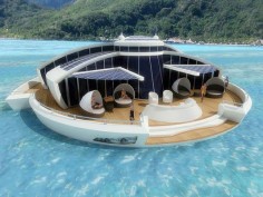 Solar-Powered Floating Island is an Off-Shore Green Retreat | Inhabitat - Sustainable Design Innovation, Eco Architecture, Green Building