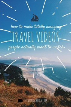 Soooooo glad I pinned this! It's perfect for making epic travel videos or even regular videos!