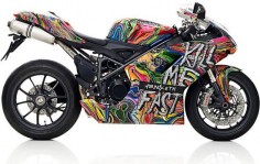Special edition ‘Kill Me Fast’ Ducati bikes oozes art