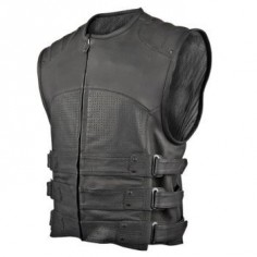 SPEED AND STRENGTH - 2013 Tough As Nails Leather Vest - Leather - Motorcycle Vests - Biker - CycleGear - Cycle Gear