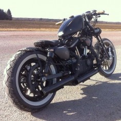 Sportster 883 by fast sally customs.