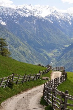 "Spring in the Alps," Sankt Martin, Trentino-Alto Adige, Italy. Photo: Anna Netrebko Fan via Flickr