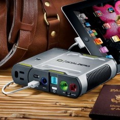 Stay Connected on the Road, off the Grid, or Out of the Country with a Powerful, Portable Battery That Will Charge All Your Electronic Devices!