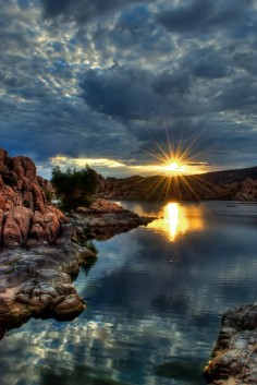 Sunrise - Watson Lake, Prescott, Arizona