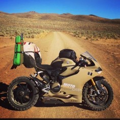Survival Ducati #lifestyle #moto #desert