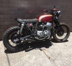 Tailor made 1976 CB750 ‪by Soul Motor Co. in Mexico City