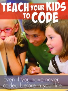 Teaching kids to code - Even if you have never coded a thing before in your life, you really can help your kids learn to code AND it is super fun :-)