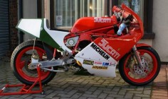 The 1981 MY Ducati TT2 has, at its heart, a four-stroke, air-cooled, 583cc, 90-degree V-Twin desmodromic powerhouse, mated to a 