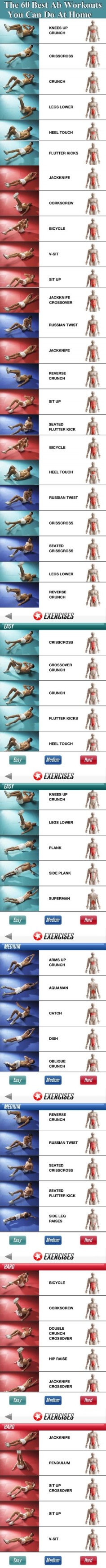 The 60 Best Ab Workouts You Can Do From Home Pictures, Photos, and Images for Facebook, Tumblr, Pinterest, and Twitter