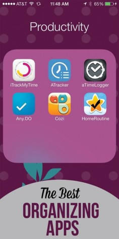 The best iPhone apps for organizing, time management,and busy moms!