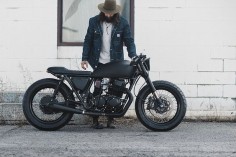 The brief was to turn a 1978 CB750 into the ultimate murdered-out custom. Samuel Guertin of Canada's Clockwork Motorcycles delivered the goods.