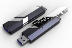 The CollectorL This concept USB drive, dubbed The Collector, could potentially solve our conundrum by allowing us to toss all those thumb drives and find a use for our now homeless microSD chips.