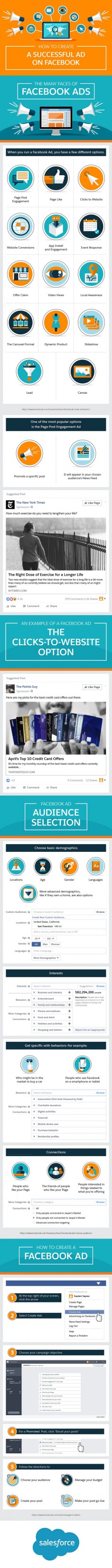 The Complete Guide to Getting Started with Facebook Ads - infographic