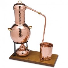 The Copper Alembic distiller