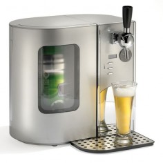 The Countertop Beer Cooler And Tap - Hammacher Schlemmer