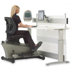 The Elliptical Machine Office Desk - Hammacher  need these for work!