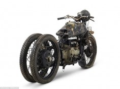The ex- Hubert Chantrey, Brough Superior 750cc BS4 is one of the highly sought after Brough bikes which were found in a barn in Bodmin, Devon