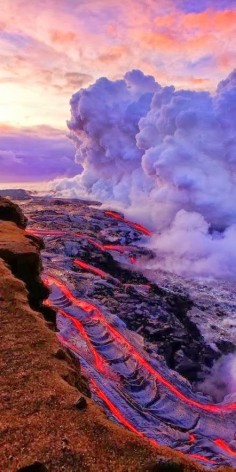 The Infinite Gallery : Kilauea Volcano, Hawaii