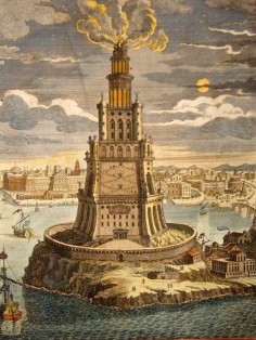 The Lighthouse of Alexandria was one of the premier examples of Hellenistic architecture and power in the ancient world.